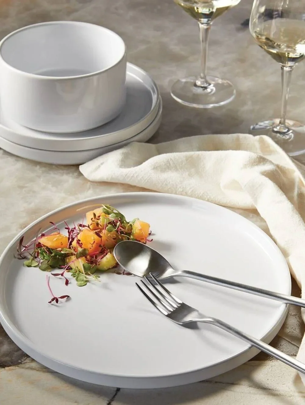 THRESHOLD Stella stoneware 12pc dinner set